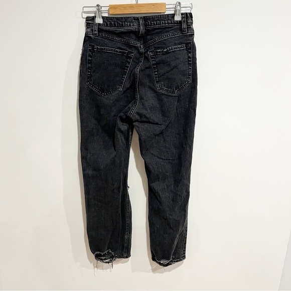 Abercrombie & Fitch Curve Love High Rise Ankle Straight Jean - Picture 3 of 7